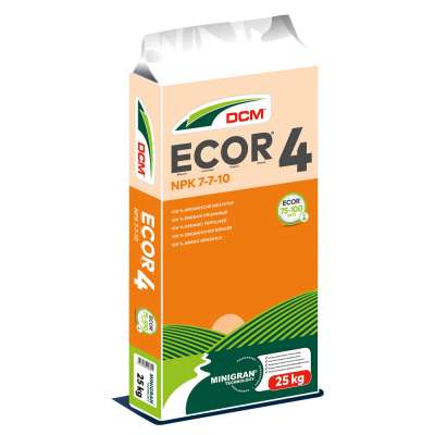 DCM-ECOR4-ECO-MIX 4- COR75-100D (Minigran)-NPK 7-7-10-25kg-100% org.gnojilo 36/p